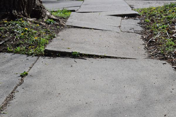 Concrete Sidewalk Leveling in Lakeland